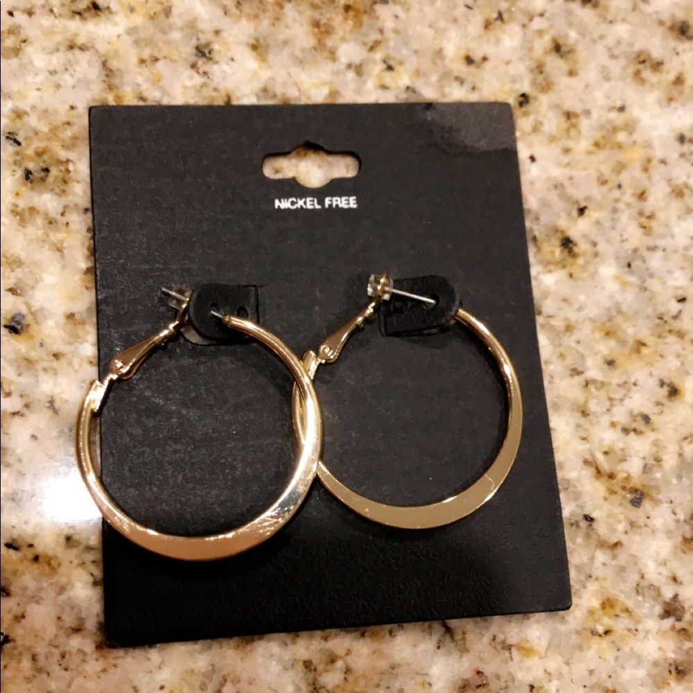 Gold Hoop earrings